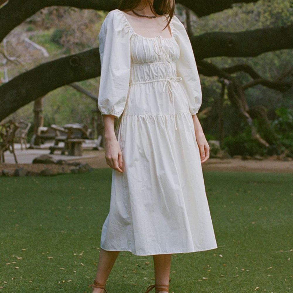 Never worn CIAO LUCIA Rochelle Dress in Cream